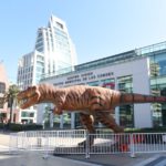 Dinosaurios de hasta 35 metros de altura en las calles  de las condes: Todo el fin de semana largo