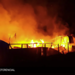 Tres casas quemadas en Contulmo: Se investiga presunta intencionalidad